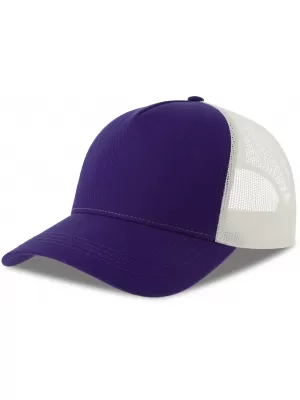 Čiapka ATLANTIS | Rapper Cotton-S PURPLE/WHITE