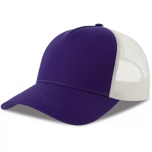  Čiapka ATLANTIS | Rapper Cotton-S PURPLE/WHITE 