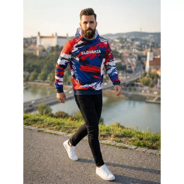  Pánska prémiová funkčná mikina ALTISPORT VOJ/ALM036SL/MI01 SL 