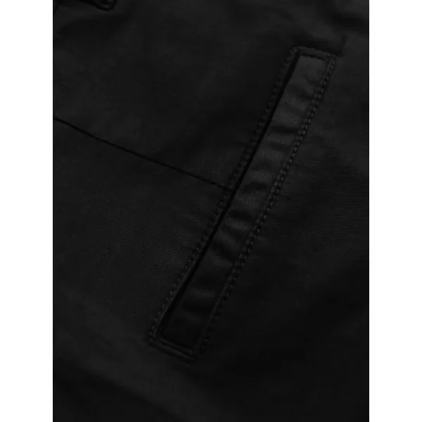  Pánske šortky OMBRE OM-SRCS-0197 ČIERNA 