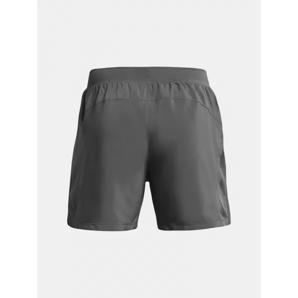  Pánske šortky UNDER ARMOUR LAUNCH 5'' SHORTS 1382617-025 SIVÁ 