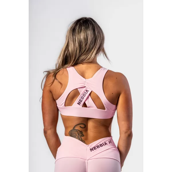  Športová podprsenka STRONG BEAUTY 424 PINK Nebbia 