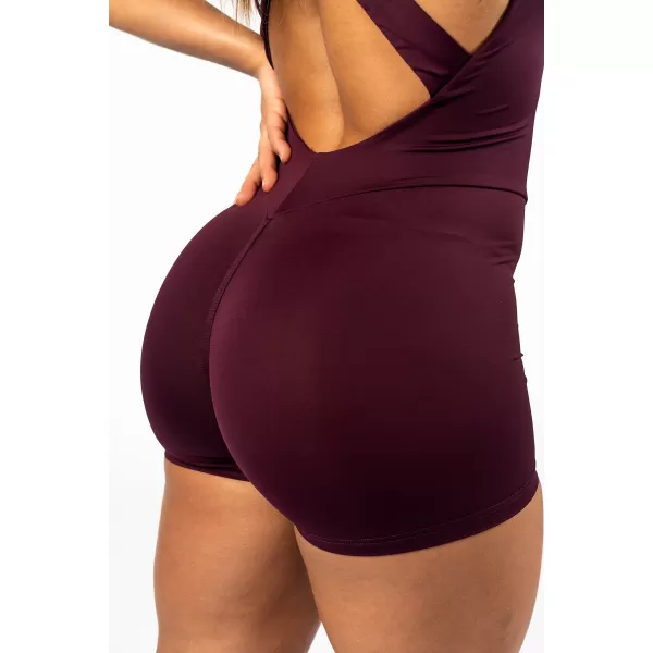  Formujúci fitness overal STRONG BEAUTY 427 DARK RED Nebbia 