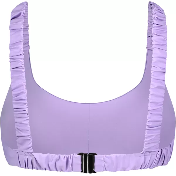  Dámske bikiny - najvyššia časť NORDBLANC NBSSS8209 FIALOVÝ 