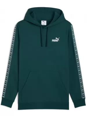 Pánska mikina PUMA ESS TAPE HOODIE FL 684675-75 ZELENÁ