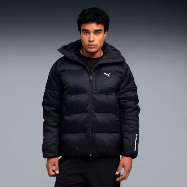  Pánska bunda PUMA TECH PRIMALOFT PUFFER JACKET 632165-01 ČIERNA 