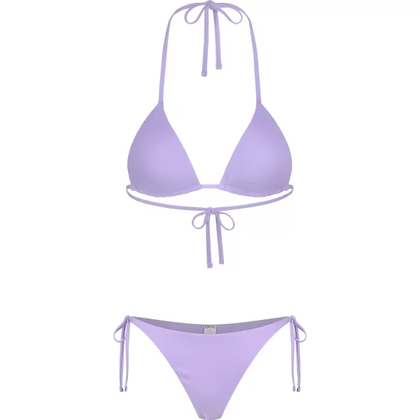  Dámske bikiny - najvyššia časť NORDBLANC NBSSS8208 FIALOVÝ 