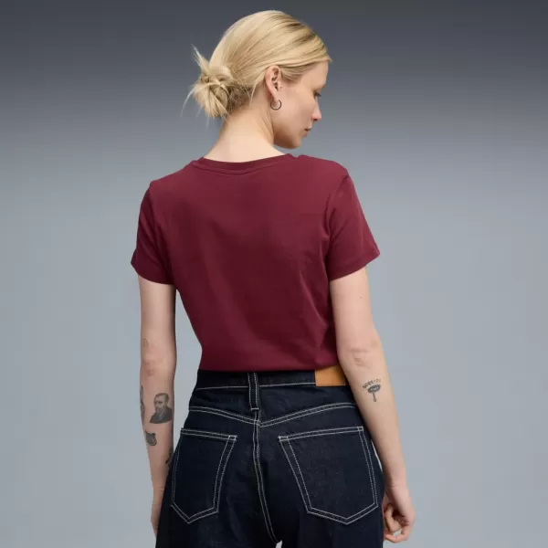  Tričko PUMA ESS NO. 1 LOGO TEE (S) 682371-96 ČERVENÝ 