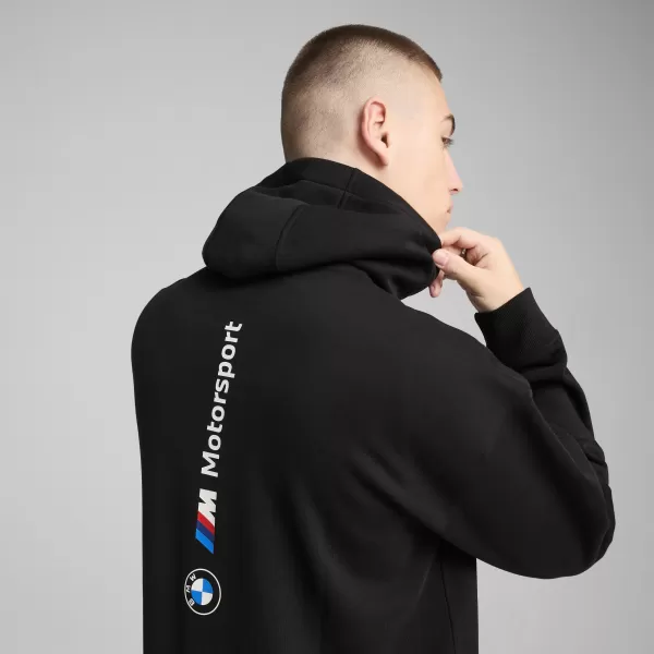  Pánska mikina PUMA BMW MMS ESS+ FZ HDED JACKET 630629_01 PUMA BLACK 