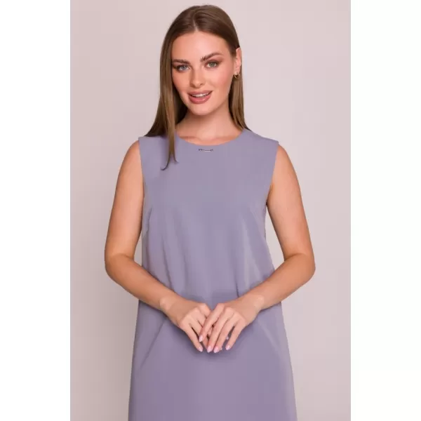  Šaty STYLOVE S408 HOLUBICA SIVÁ 