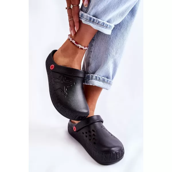  Dámske šľapky BIG STAR II275001 ČIERNA Big Star Shoes 
