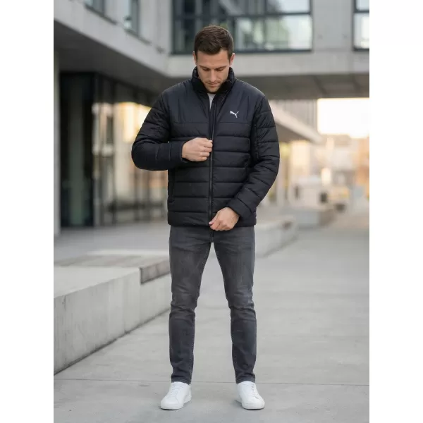  Pánska bunda PUMA ESS PADDED JACKET 685210-01 ČIERNA 