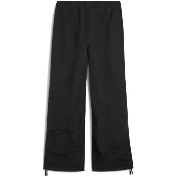  Dámske nohavice PUMA WARDROBE ESS PARACHUTE WOVEN PANTS OP 632044-01 ČIERNY 