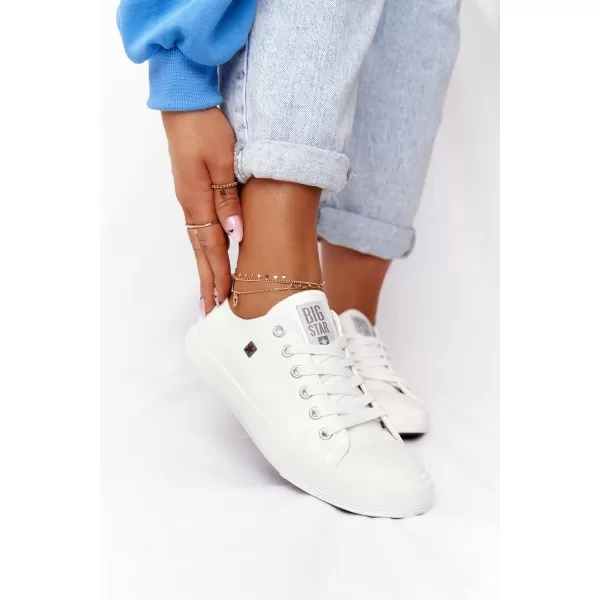  Dámske tenisky BIG STAR V274869 BIELA ​​Big Star Shoes 