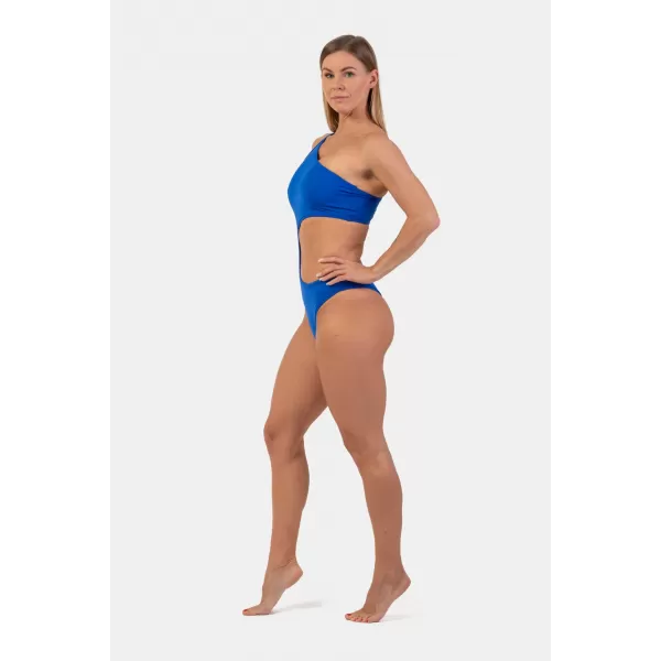  Asymetrické monokiny na jedno rameno 459 BLUE Nebbia 