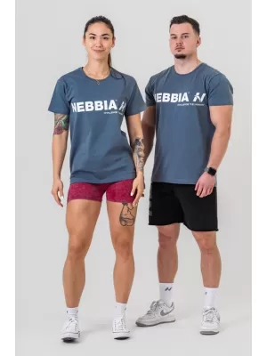 Tričko GYM ESSENTIALS 380 GREY Nebbia
