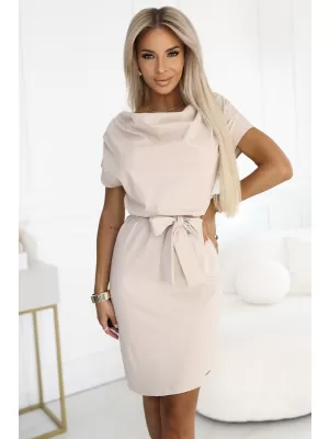 Šaty NUMOCO ROXI 240-5 BÉŽOVÁ