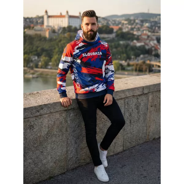  Pánska prémiová funkčná mikina ALTISPORT VOJ/ALM036SL/MI01 SL 