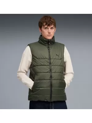 Pánska vesta PUMA ESS PADDED VEST 685209-70 ZELENÁ