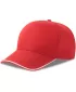 Čiapka ATLANTIS | Recy Five Piping RED/WHITE