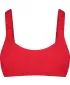 Dámske bikiny - najvyššia časť NORDBLANC NBSSS8209 ČERVENÝ