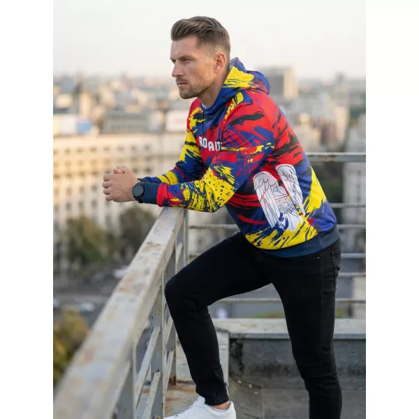  Pánska prémiová funkčná mikina ALTISPORT VOJ/ALM036RO/MI01 R 