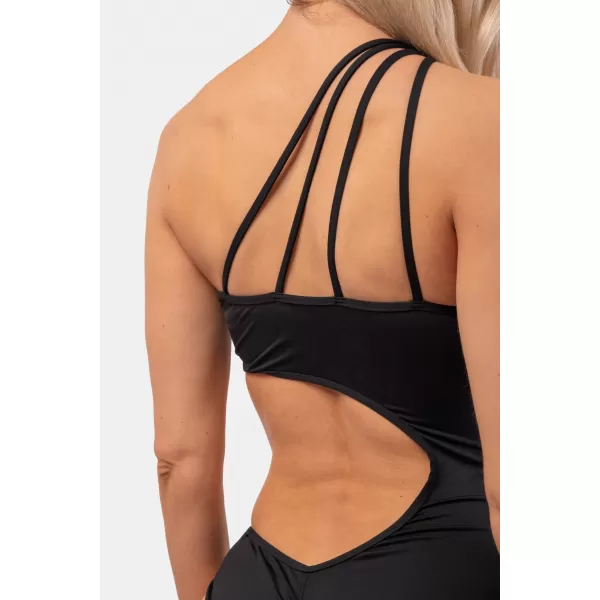  Asymetrické monokiny na jedno rameno 459 BLACK Nebbia 
