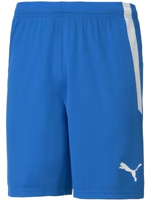 Kraťasy PUMA TEAMLIGA SHORTS 704924_02 ELEKTRICKÁ MODRÁ LIMONÁDA