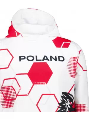 Pánska prémiová funkčná mikina ALTISPORT VOJ/ALM036PL/MI01 HEXA-WH