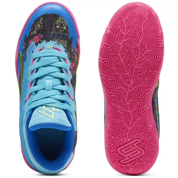  Dámy PUMA STEWIE 3 MIDNIGHT IN TOKYO 380070_01 BRIGHT AQUA / FLURU PINK DOG 