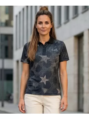 Dámske funkčné tričko s prémiovým golierom ALTISPORT VOJ/ALW111TR05 HVIEZDIČKY