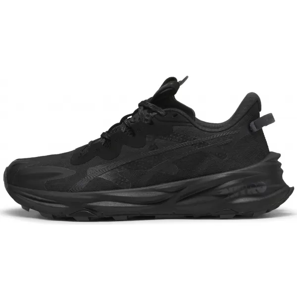  Pánske topánky PUMA FAST-TRAC NITRO 3 379786_08 FLAT DARK GRAY/ PLOCHÁ TMAVO ŠEDÁ/ČIERNA 