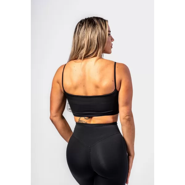  Bandeau podprsenka BACK CHECK 612 BLACK Nebbia 