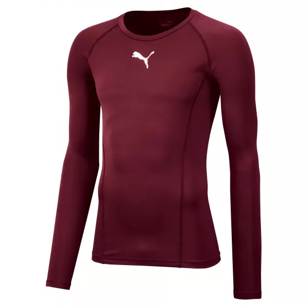  Tričko PUMA LIGA BASELAYER TEE LS 655920_09 KORDOVANSKÝ 