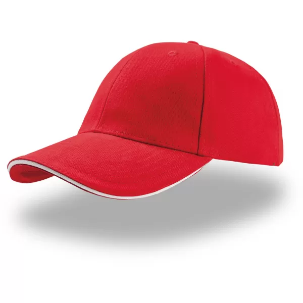  Čiapka ATLANTIS | Liberty Sandwich RED/WHITE 