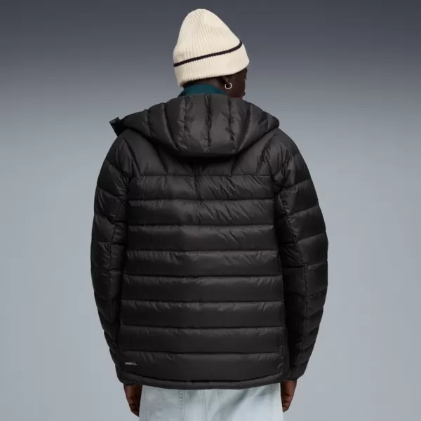  Pánska bunda PUMA PACKLITE HOODED DOWN JACKET 685221-01 ČIERNA 
