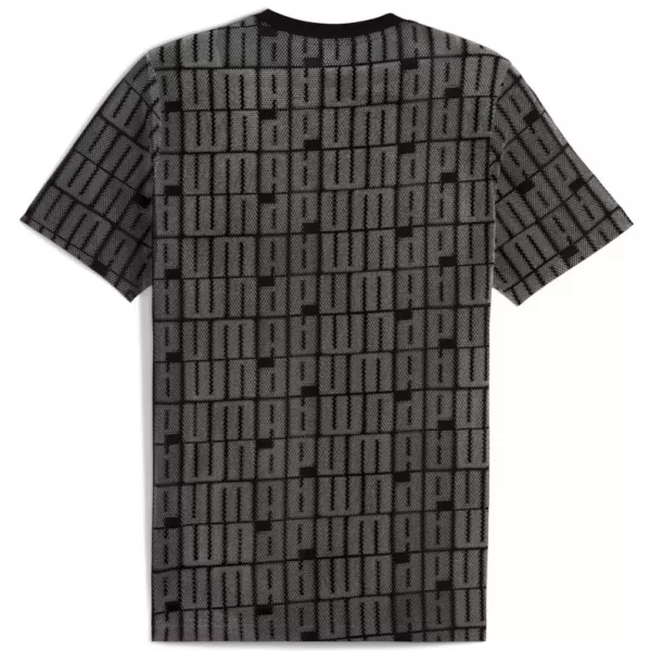  Pánske tričko PUMA ESS LOGO LAB AOP TEE 688185-01 ČIERNA 