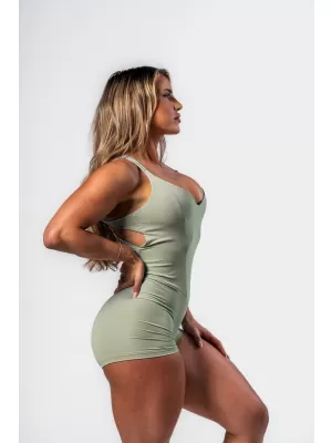 Formujúci fitness overal STRONG BEAUTY 427 SVETLO GREEN Nebbia