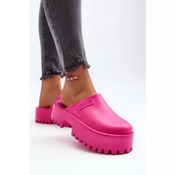  Dámske šľapky BIG STAR NN274019 RUŽOVÁ Big Star Shoes 