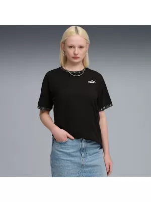 Tričko PUMA ESS GRAPHIC ANIMAL RELAXED TEE 688082-01 ČIERNY