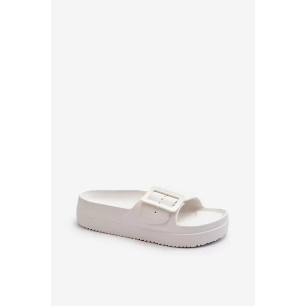  Dámske šľapky BIG STAR NN274A661 BIELA ​​Big Star Shoes 
