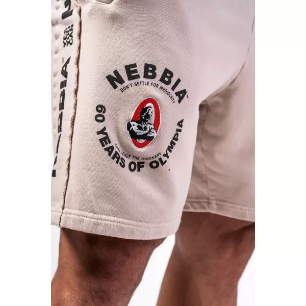  Oprané teplákové šortky LEGEND 786 SVETLO GREY Nebbia 