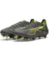 Topánky PUMA ULTRA 5 ULTIMATE FG 108159_03 ZASIAHNUTÉ STRIEBORNÉ /ŽLTÉ /SLNKO
