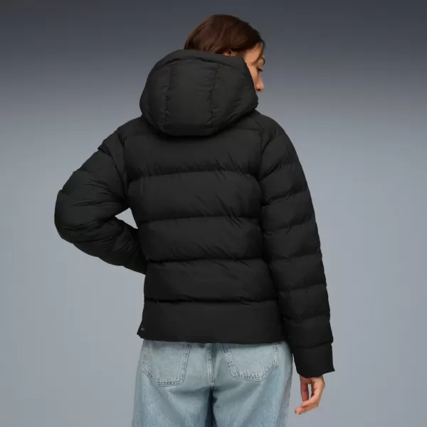  Dámska bunda PUMA MONO HOODED JACKET 688385-01 ČIERNA 