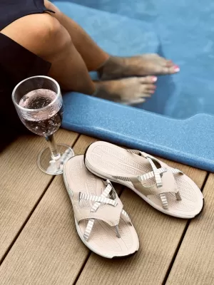 Papuče ALTISPORT MONA BÉŽOVÝ