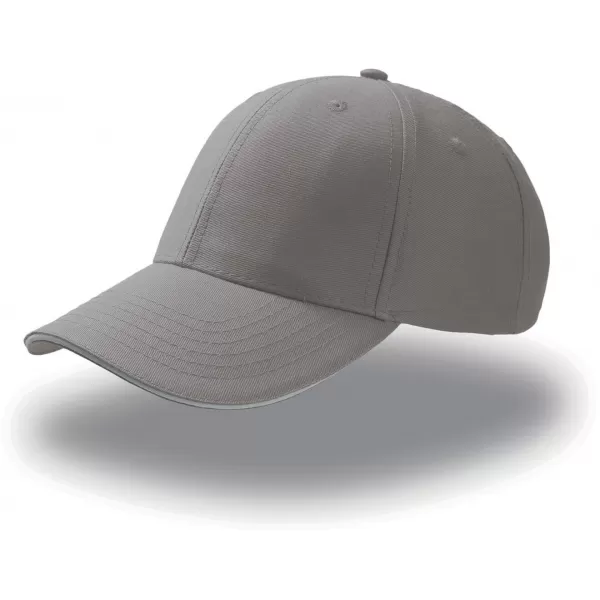  Čiapka ATLANTIS | Sport Sandwich LIGHT GREY/WHITE 