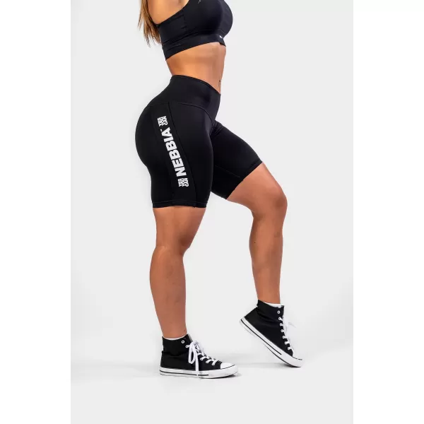  Cyklistické šortky s vysokým pásom ICONIC 238 BLACK Nebbia 