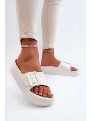 Dámske šľapky BIG STAR NN274A661 BIELA ​​Big Star Shoes