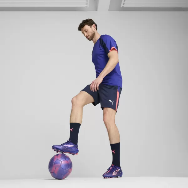  Kraťasy PUMA INDIVIDUALLIGATRAININGSHORTS 659519_01 NÁMORNÍCKY 