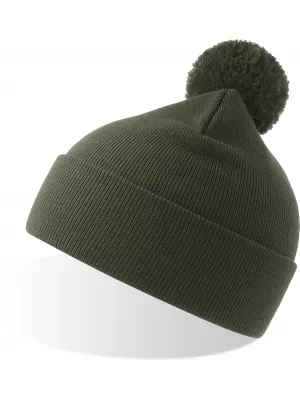 Čiapka ATLANTIS | Wind-S Pompom OLIVE